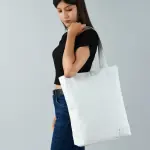 White Leather Shoulder Bag