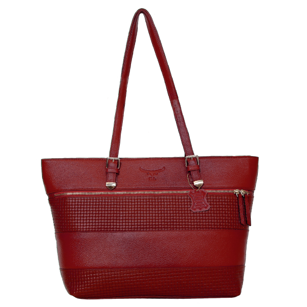 Scarlet Luxe Tote